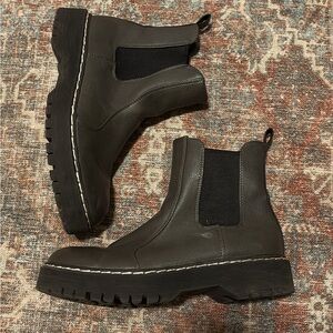 Dark Gray Chelsea Boots